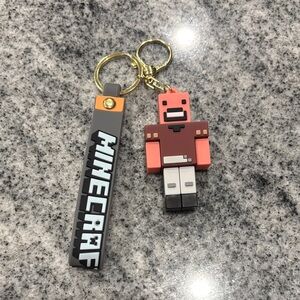 Minecraft Keychain Set - Multicolor